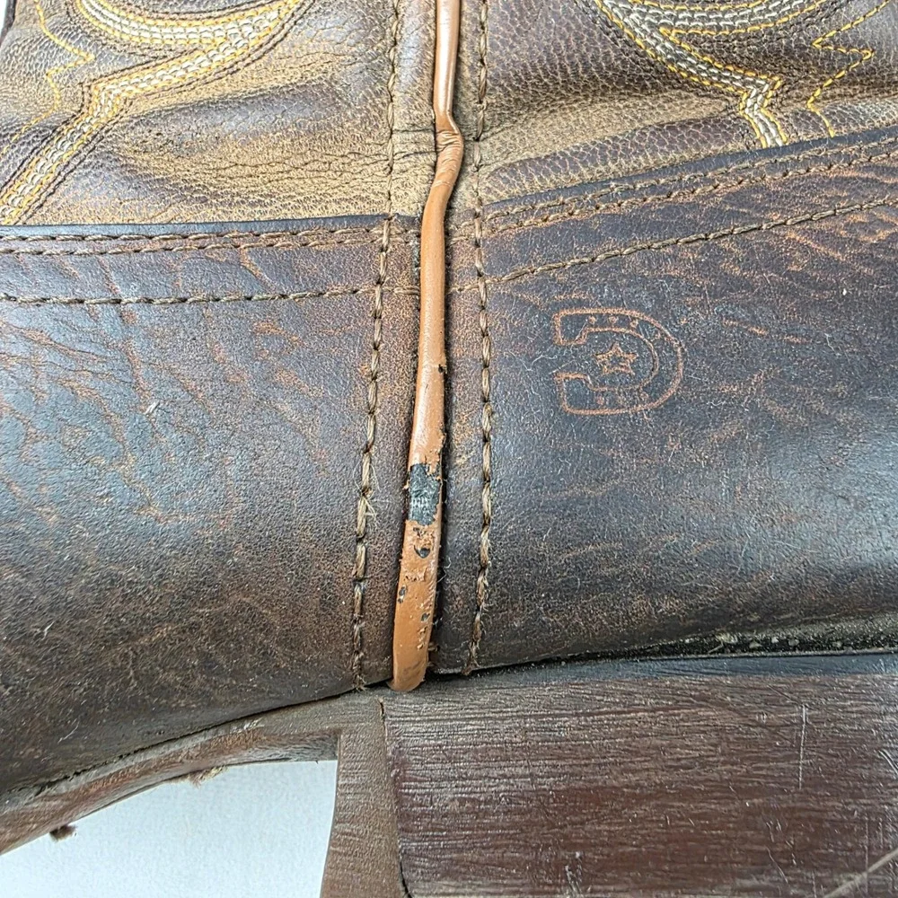 Durango Men's Rebel Pro Brown Western Boot in Brown/Teak Wood sz 10.5